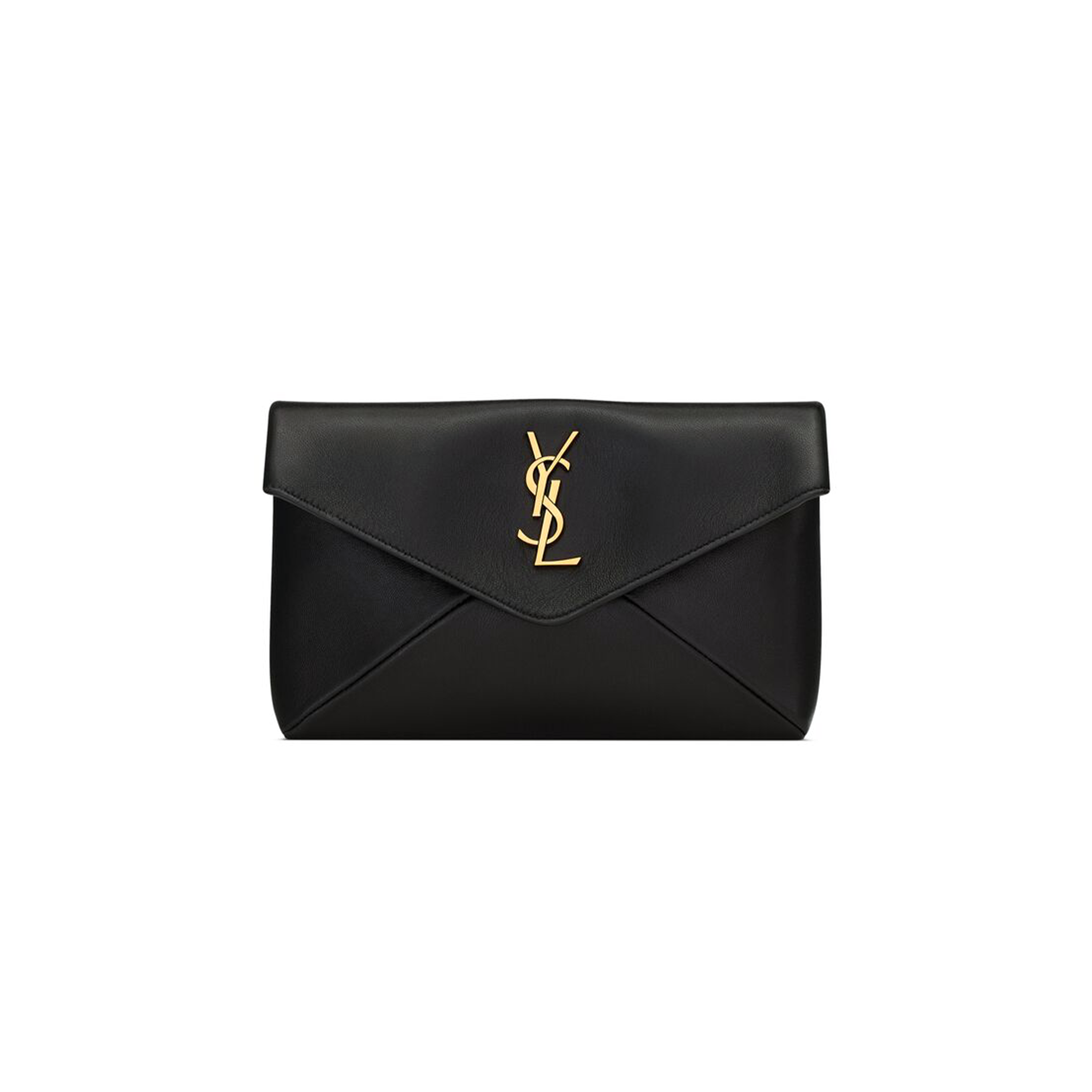 YSL CASSANDRE SMALL ENVELOPE POUCH IN LAMBSKIN 764931AACX71000 (21*14*3cm) YSL CASSANDRE SMALL ENVELOPE POUCH IN LAMBSKIN 764931AACX71000 (21*14*3cm)